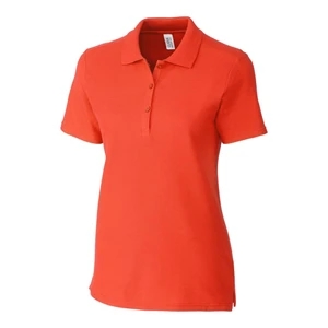 Clique Addison All Cotton Pique Short Sleeve Womens Polo