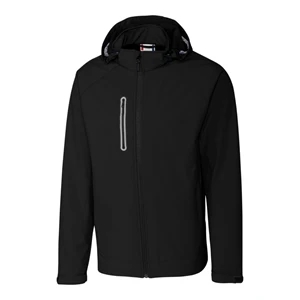 Clique Milford Waterproof Softshell Full Zip Hooded Mens ...