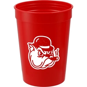 Solid 12oz Recycled Stadium Cup