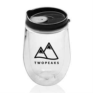 15 oz. Spill-Free Acrylic Tumblers with Lid 1 Color Imprint