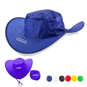 Folding Nylon Cowboy Hat