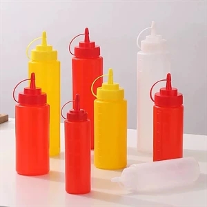 Plastic Condiment Squeeze Squirt Bottles for Sauces