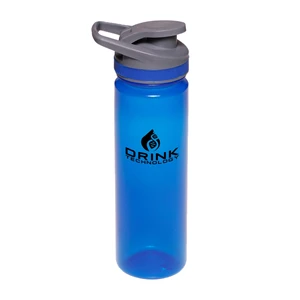 22oz Ebro Plastic Sports Water Bottle  (1 Color)