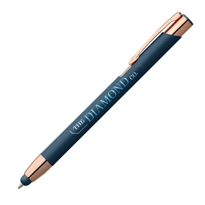 Leo Softy Rose Gold Pen with Stylus - Colorjet
