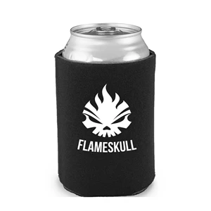 Collapsible 4mm Can Cooler w/ 1 Color Imprint