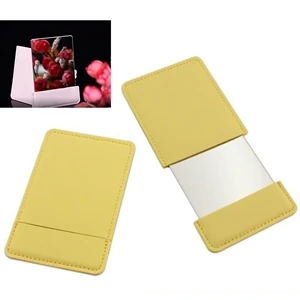 Ultra Thin Stainless Steel Pocket Makeup Mirror