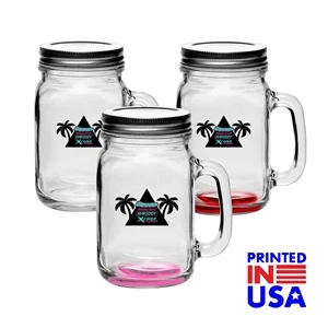 16 oz. Traditional Mason Jars w/ Lids