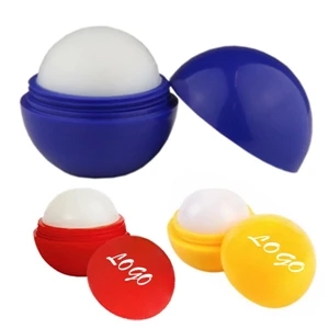 Custom Logo Custom Round Ball Lip Balm