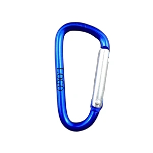 Durable Aluminum D Ring Shape Caribeaner