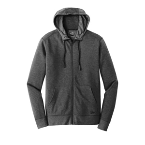 New Era Tri-Blend Fleece Full-Zip Hoodie