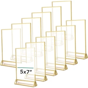 Acrylic Clear Sign Holders