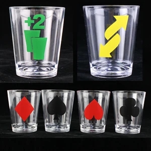 Custom 1.5OZ Plastic Shot Glass Personalized Bulk