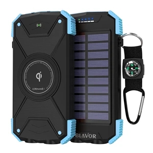 10000mAh Solar Power Bank