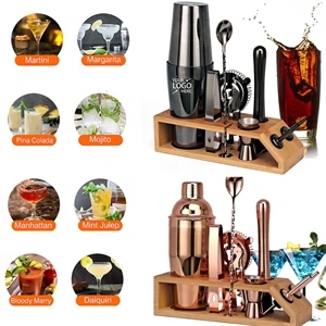 10Pcs Cocktail Shaker Set