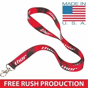 FREE RUSH USA Full Color Lanyard