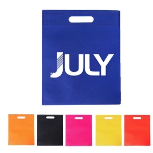 Nonwoven Reusable Tote Bag With Die Cut Handles