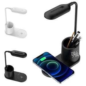 Led Desk Lamp With Wireless Charger