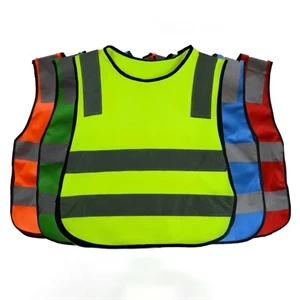 Child Hi Vis Vest With Reflective Tape