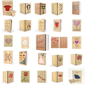 Bamboo Wedding Birthday Holiday Anniversary Greeting Card