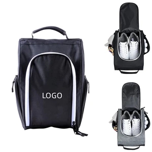 Golf Shoe Travel Bag with Side Pockets