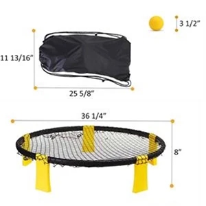 36 1/4" Beach Battle Mini Volleyball Games Set
