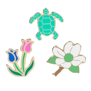 1" Hard Enamel DIRECT Lapel Pins