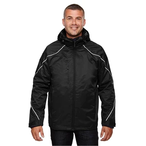 North End Men's Angle 3-in-1 Jacket with Bonded Fleece Liner