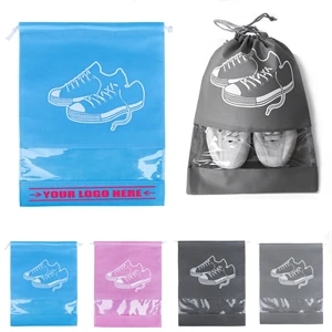 Travel Shoe Storage Bag Dustproof Drawstring Pocket