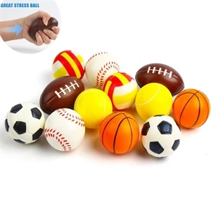 Mini Sport Stress Ball Bulk