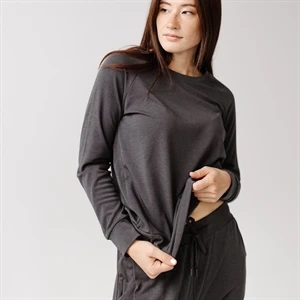 Women's Ultra-Soft Bamboo Pullover Crew