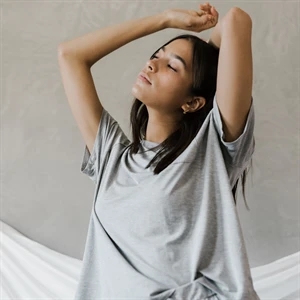 Women's Stretch-Knit Bamboo Lounge Tee