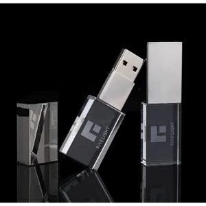 Crystal Transparent Fast USB Drive