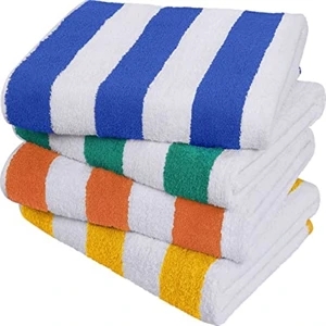 Cotton Cabana Stripe Beach Towel