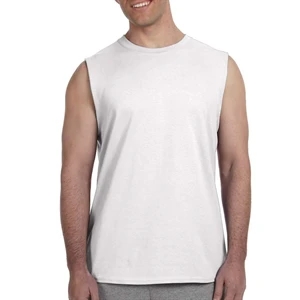 Gildan 6.1 oz 100% Preshrunk Jersey Knit Sleeveless T-Shirt