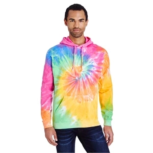 Tie-Dye Adult Tie-Dyed Pullover Hooded Sweatshirt