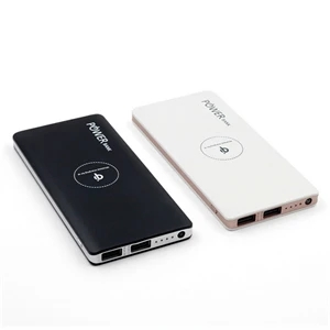 10000 mAh Wireless Power Bank with Flashlight