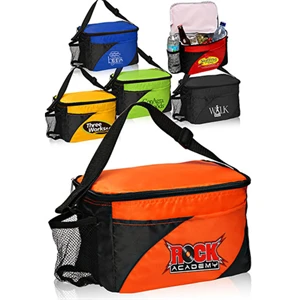 Frosty PEVA Insulated Cooler Lunch Bag (10" x 7" x 6")