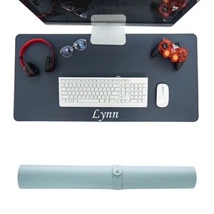 Super Large Double-Sided Leather Mouse Pad