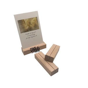 Wood Place Card Holders
