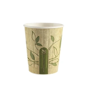 8 oz Paper Cups - Disposable - Insulated - Custom