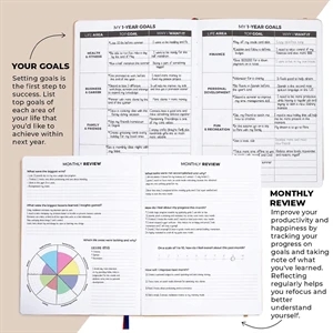 A5 Weekly & Monthly Life Planner