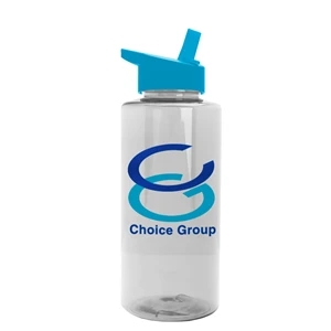 The Mountaineer 36 oz. Transparent Bottle