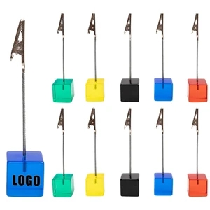 Name Place Card Holder Memo Clip
