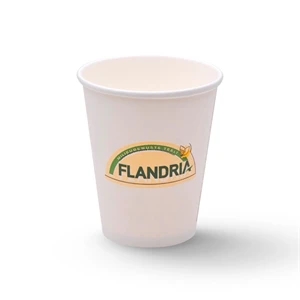 10 oz Disposable Coffee Paper Cups - Single Wall - Flexo