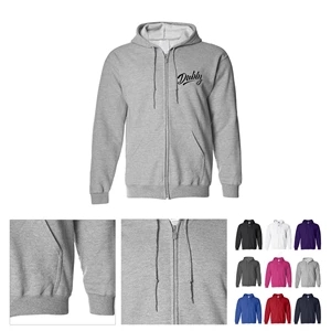 Full Zip Hooded Sweatshirt