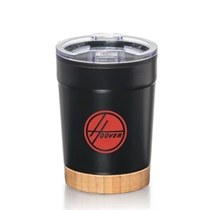 Eduardo Double Wall Tumbler w/Bamboo Base - 12oz