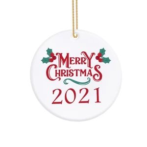Decorative Ceramic Ornament For Christmas