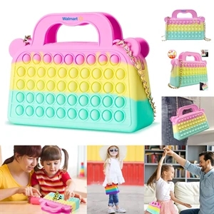 Pop-It Purse w/ Decorated Handles