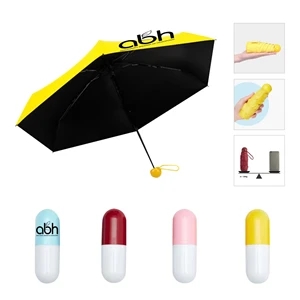 Capsule Folding Mini Umbrella