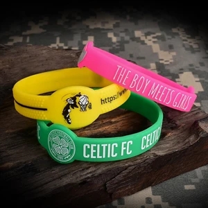 Figured Silicone Wristband